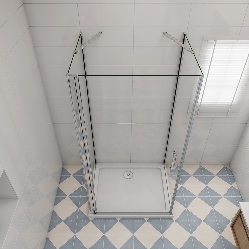 1000x700 H.1850 mm Drehtür U-Form badezimmer ideen