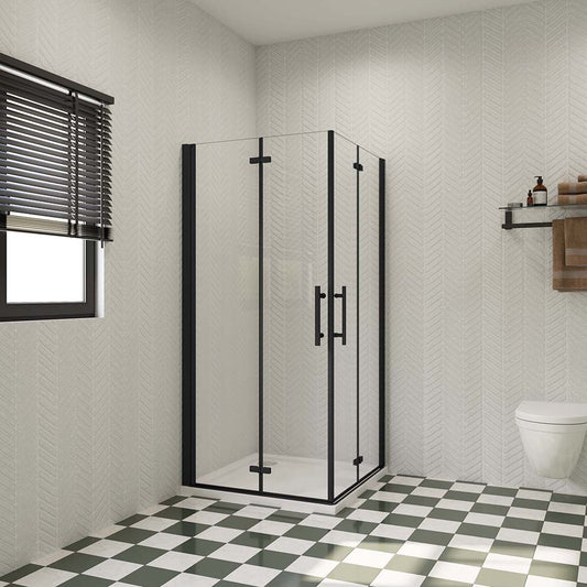 1000x760 H.1950 mm Falttür Eckeinstieg Duschtasse badezimmer ideen