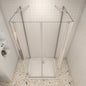800x800 H.1950 mm zweitürig U-Form Dusche Duschtasse Ablaufgarnitur für badezimmer