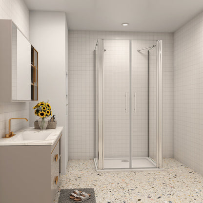 900x700 H.1950 mm zweitürig U Form Dusche Duschtasse Ablaufgarnitur badezimmer ideen