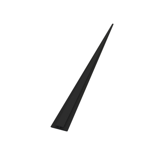 Duschrückwand Zubehör Montage Profile Flächenverbinder Mattschwarz für 3mm H.210 cm Alu Verbundplatten Bad