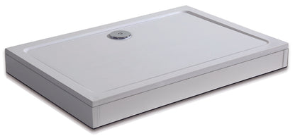 Zubehör Dusche Armatur Schürze & 8xStellfüße für 100x90cm  Duschtasse Duschwanne Bodenelemente