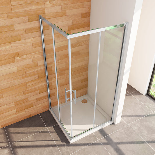 Duschkabine 1100x760 H.1850 mm Schiebetür Eckeinstieg Duschtasse badezimmer ideen