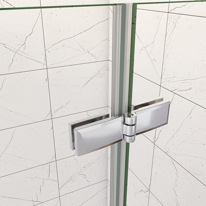 Falttür Eckeinstieg 110x76 H185 cm Duschwanne Duschablauf badezimmer ideen