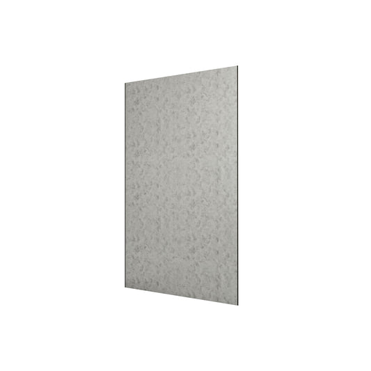 120cm Duschrückwand Alu Badrückwand Fliesenverkleidung 3mm Zementgrau