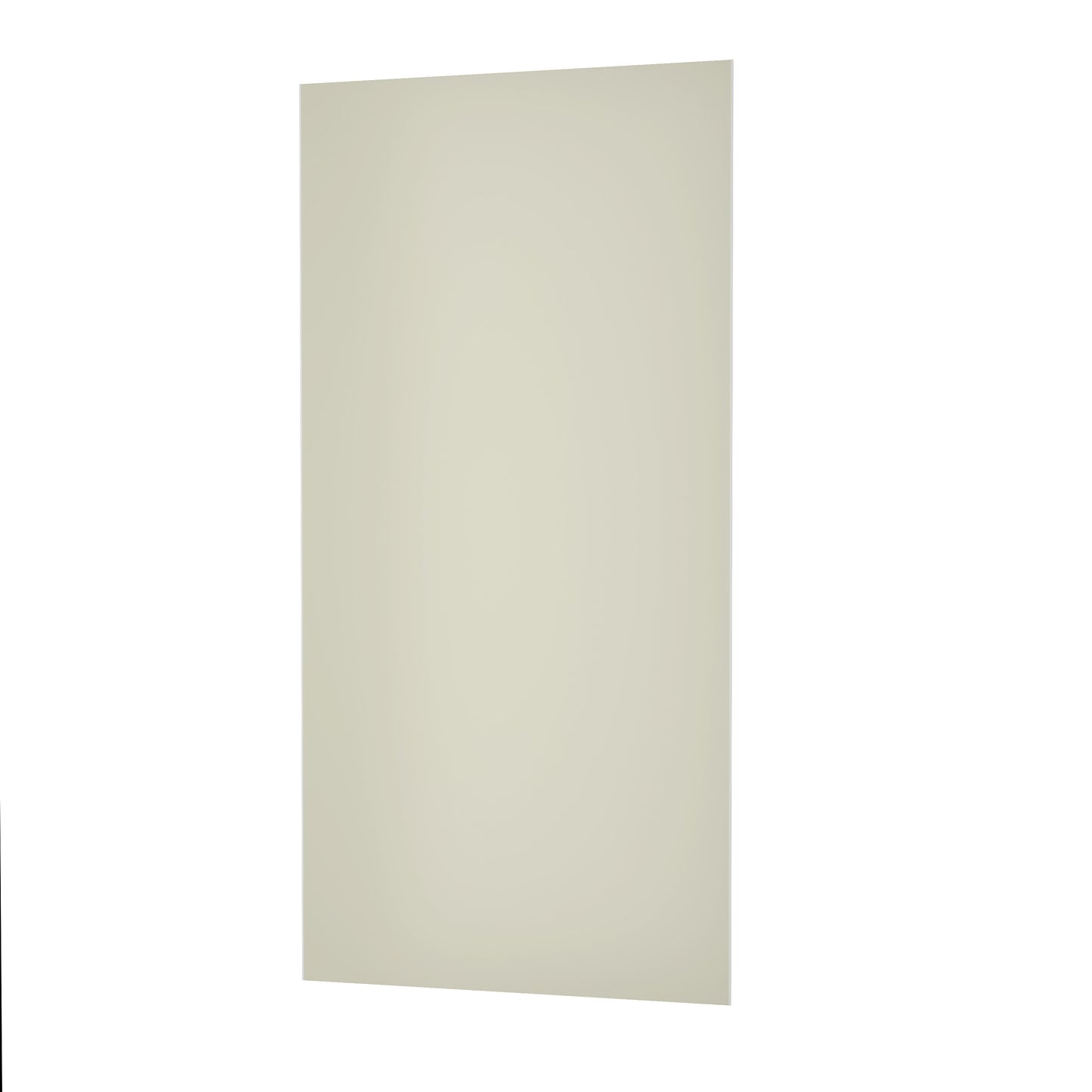 90cm Duschrückwand Alu Duschrückwände Wandverkleidung Platten 3mm Elfenbeinweiß