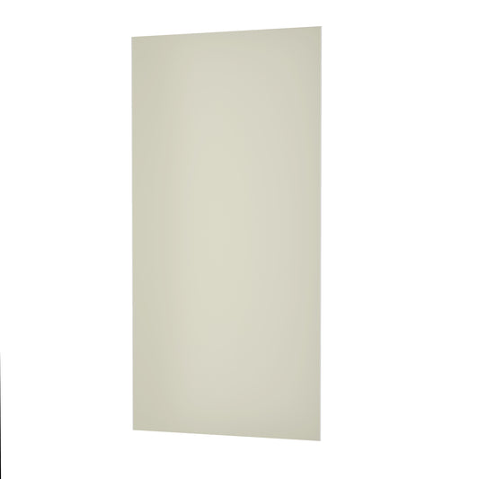 90cm Duschrückwand Alu Duschrückwände Wandverkleidung Platten 3mm Elfenbeinweiß