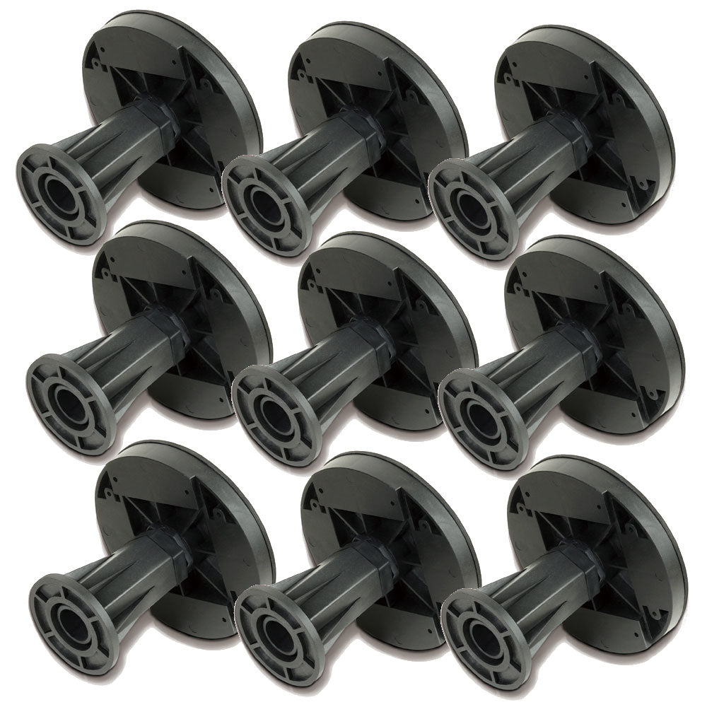 Zubehör Dusche Armatur Schürze & 9xStellfüße für rund 90x90cm  Duschtasse Duschwanne Bodenelemente