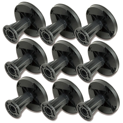 Zubehör Dusche Armatur Schürze & 9xStellfüße für rund 90x90cm  Duschtasse Duschwanne Bodenelemente