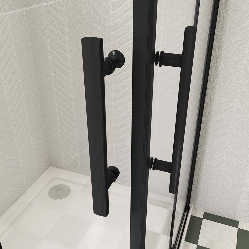 duschkabine 100x76 dusche H195 cm duschkabinen eckeinstieg duschbecke ablaufgarnitur badezimmer ideen