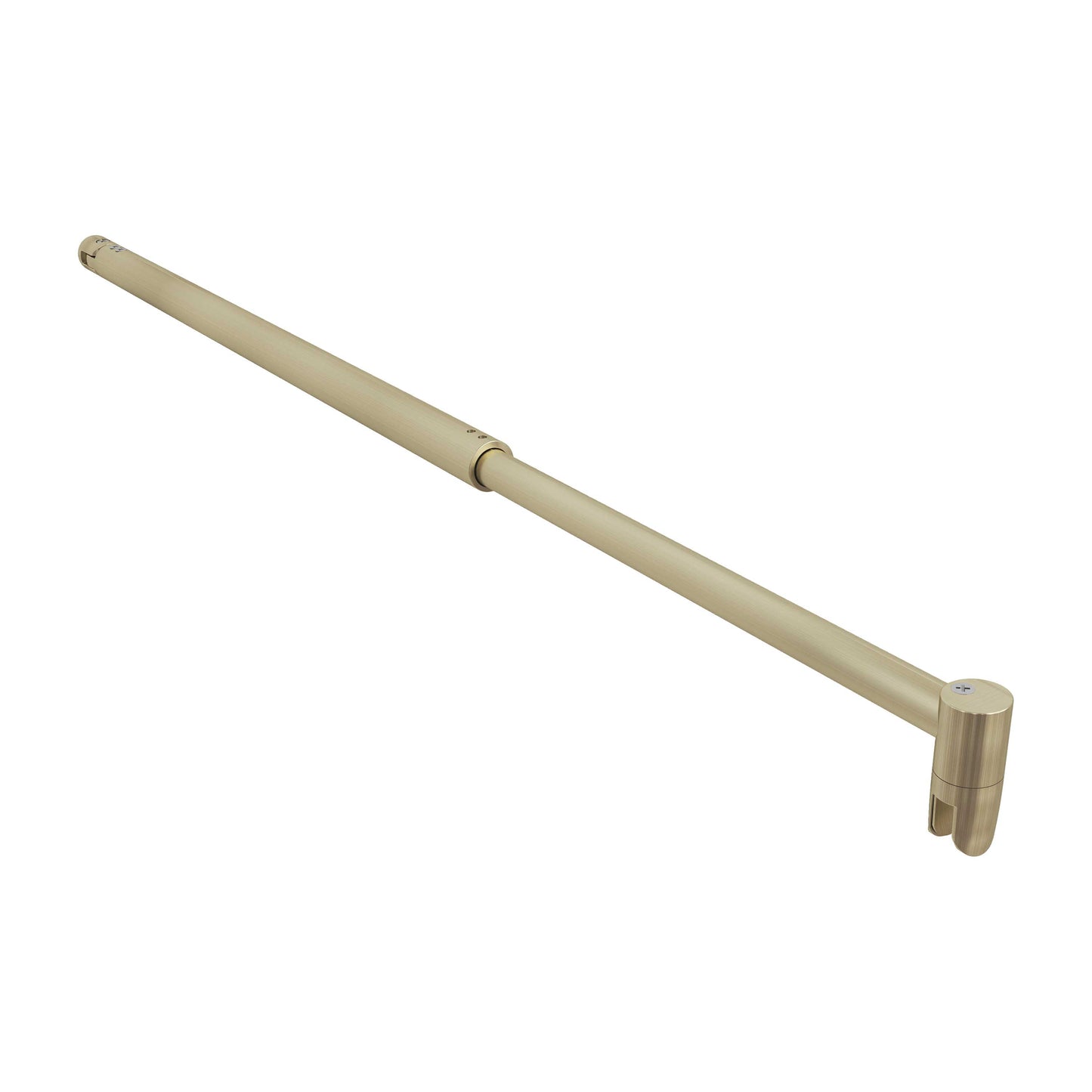 Stabilisationsstange Dusche Glas-Glas, 70-120cm Stabilisierungsstange Duschwand für Glasscheibe von 6-10mm