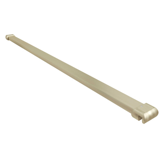 Stabilisationsstange Glas-Wand, Stabilisator Duschwand, Haltestange 140 cm für Glasscheibe von 6-8mm