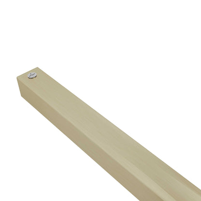 Stabilisierungsstange Dusche Glashalter Befestigungsstange Wand-Halter 90 cm für Glasscheibe von 6-10mm